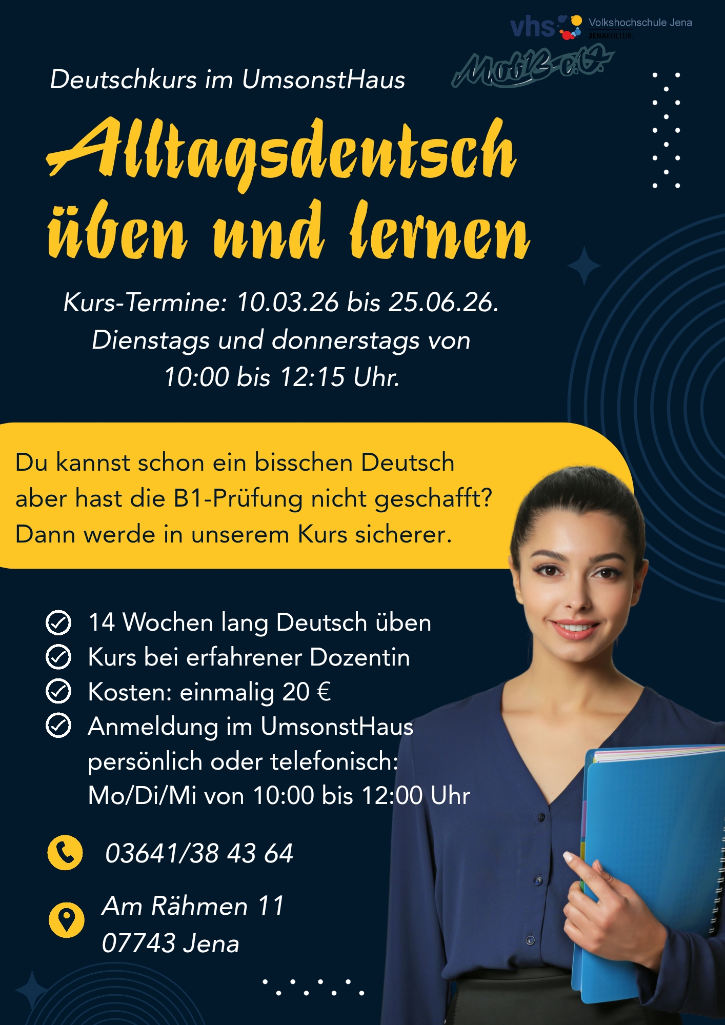 Deutschkurs im UmsonstHaus